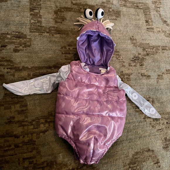 Pottery Barn Kids Monsters Inc Boo costume, 6-12 months - Picture 1 of 3